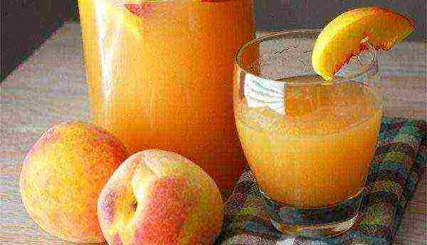 One of the healthiest juices in the world is peach juice.