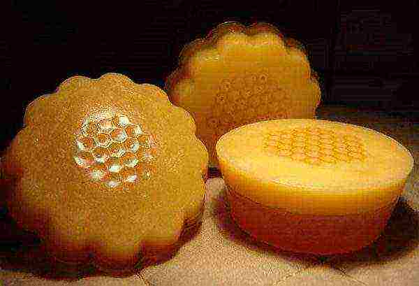 A variety of beeswax products