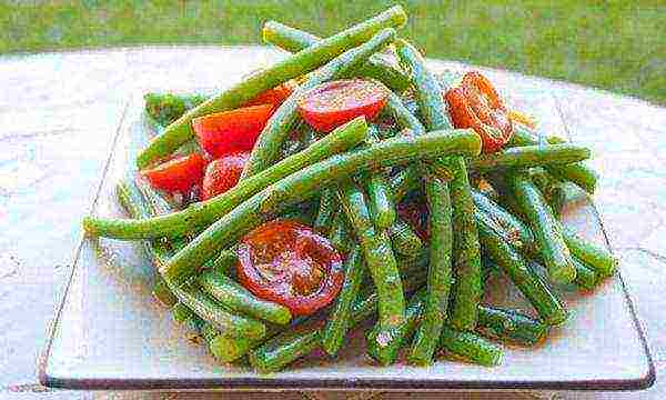 Green beans are a dietary food