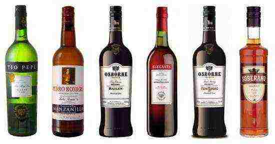 sherry best varieties