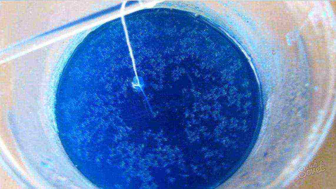 how to properly grow crystals from copper sulfate