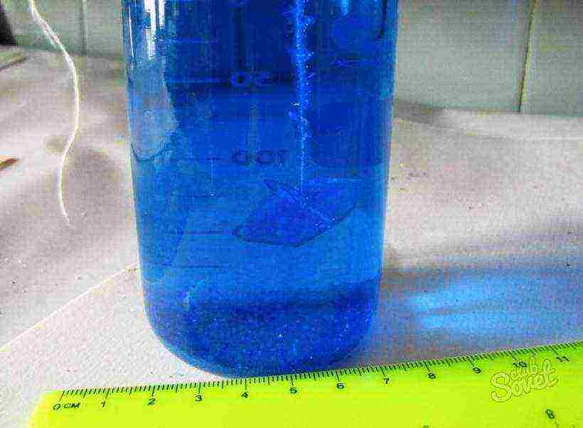 how to properly grow crystals from copper sulfate