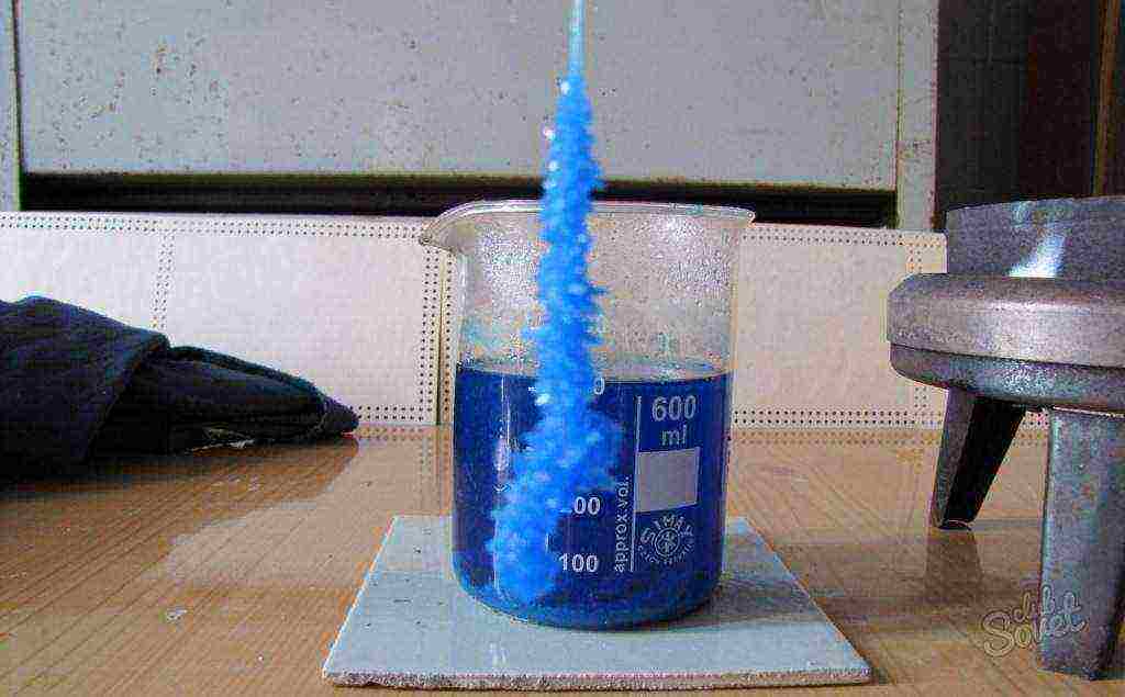 how to grow copper sulfate at home