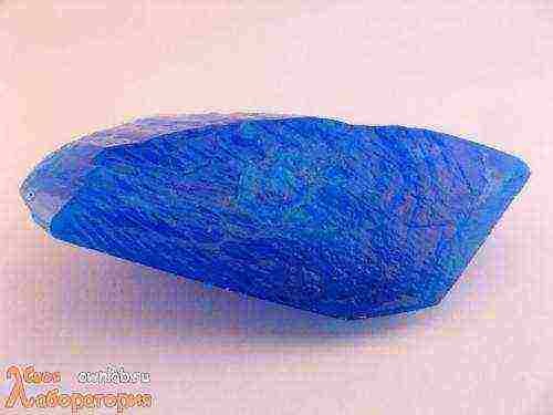 how to grow a single crystal from copper sulfate