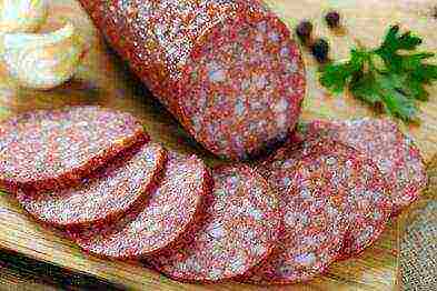 the best varieties of raw smoked sausages