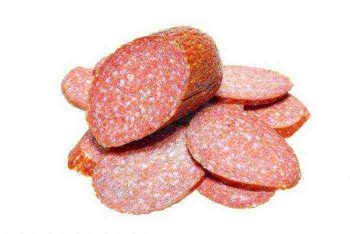 the best varieties of raw smoked sausages