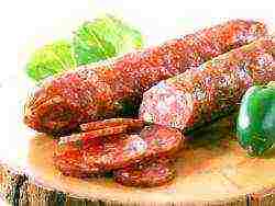 the best varieties of raw smoked sausages