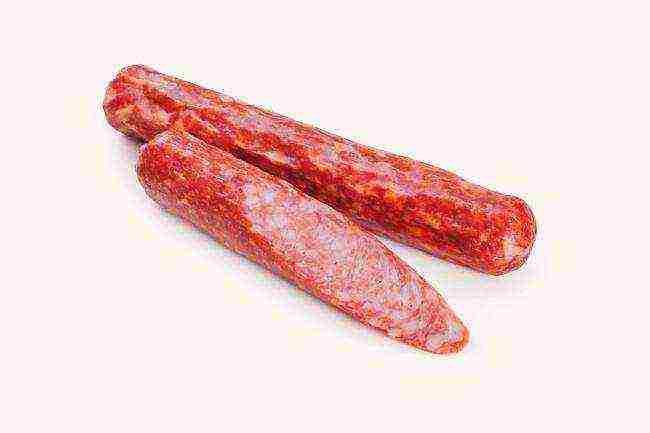 the best varieties of raw smoked sausages