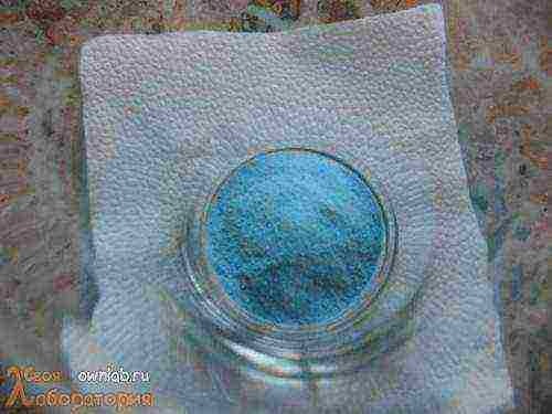 how to grow crystals from copper sulfate in stages