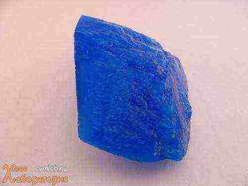 how to grow crystals from copper sulfate in stages