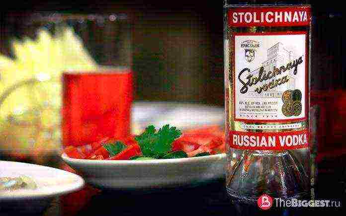 the best varieties of Russian vodka