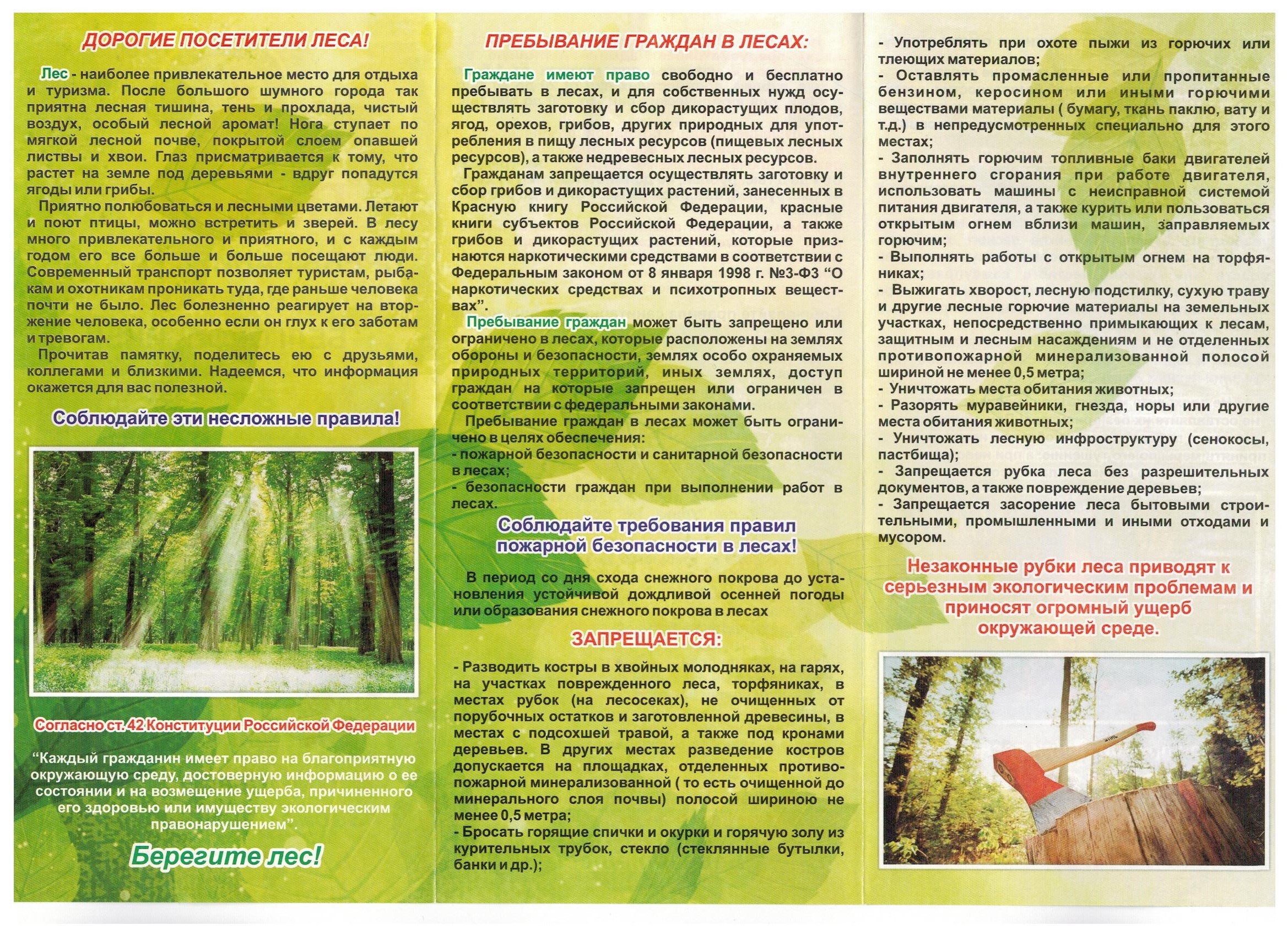Az Orosz Föderáció (RF) erdőkódja 2020 - 2019 Moszkva, Szentpétervár
