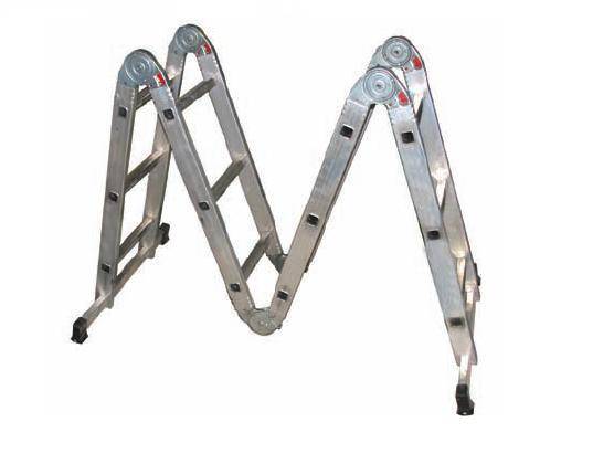 Two-section aluminum ladder: design features and applications
