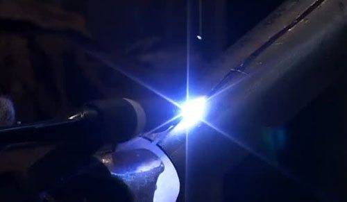 Argon arc welding