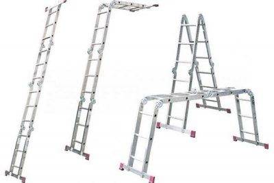 Telescopic step ladder - design features and application