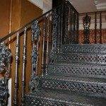 Cast iron staircase