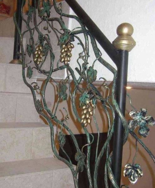 Dekoratív korlát lépcsőkhöz