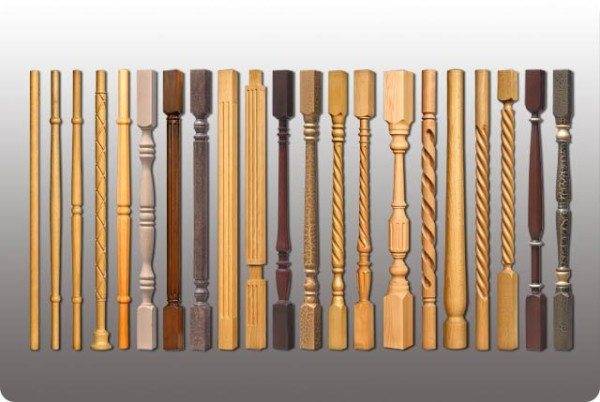 Wooden balusters