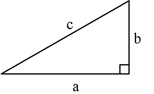 A húr hosszát a háromszög oldalai mentén lehet kiszámítani