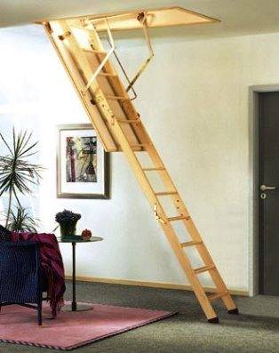 Yesterday they refused from sliding stairs, but today they are being installed in many houses.
