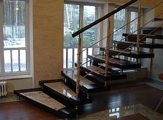 Photo - staircase with stone steps.