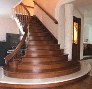 Photo of the stairs in the house.