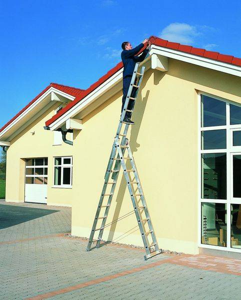 Photo of the application of aluminum stairs