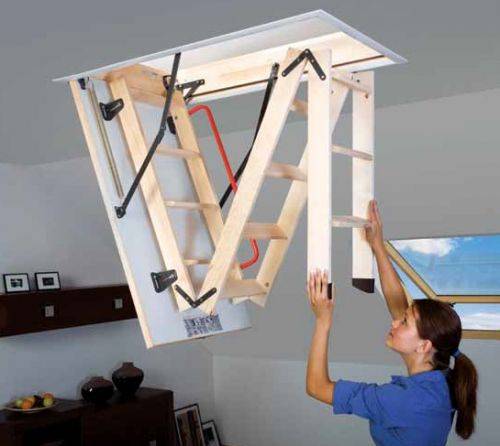 Perfect folding ladder design