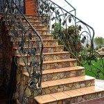 Wrought Iron Outdoor Stair Railing