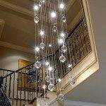 Staircase chandelier