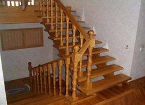 Marching staircase for summer cottages - do-it-yourself designed