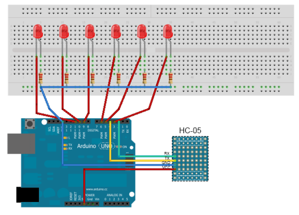 Arduino microcontroller and the principle of its connection