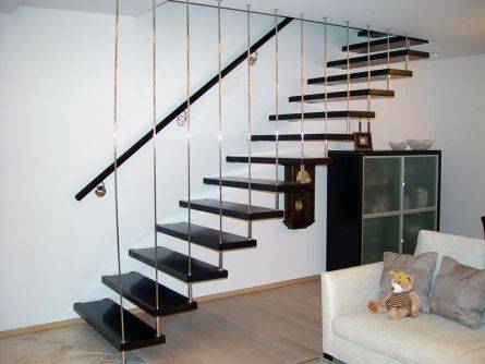 Spiral metal stairs - their types and design features