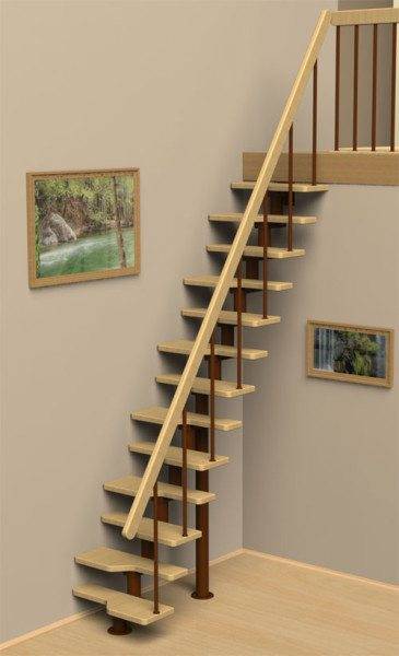 Obviously, it will be difficult to climb the stairs shown in the photo, the step will be knocked down