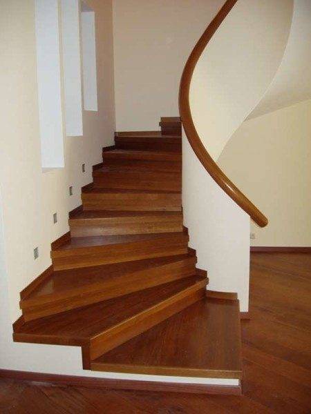 Wood steps