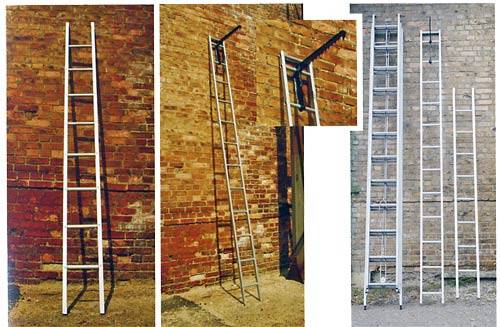 Portable types of stairs of different widths