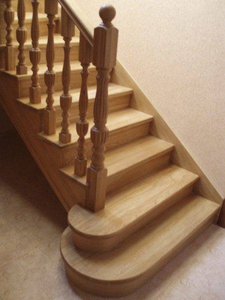 Example of milled balusters