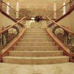 Example of a marble staircase