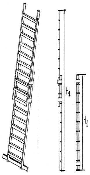 Wooden ladders: do it yourself
