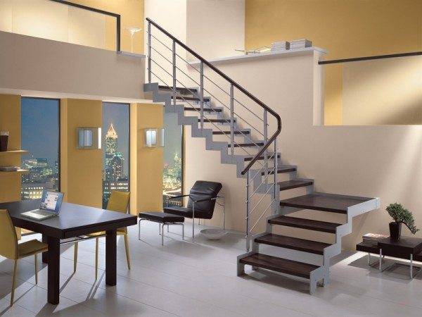 Kész lépcsők - a modern dizájn jellemzői