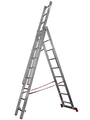 Aluminum step ladder - an indispensable device for working at low heights
