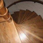 Ash spiral staircase