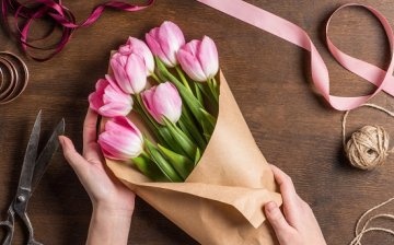 Rules for making bouquets of fresh flowers