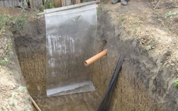 Using septic tanks to drain water