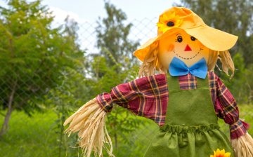 Garden scarecrow