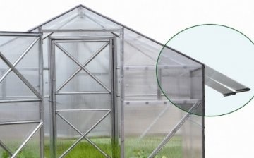 Assortment of ready-made greenhouses