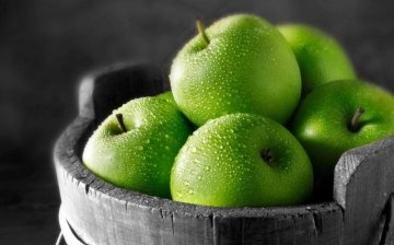 Jablka zelené odrůdy