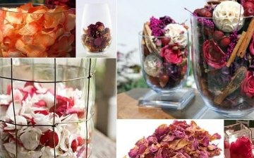 Tips for using dried petals