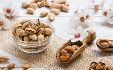 Where and how are almonds used?