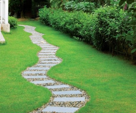 Garden path decoration